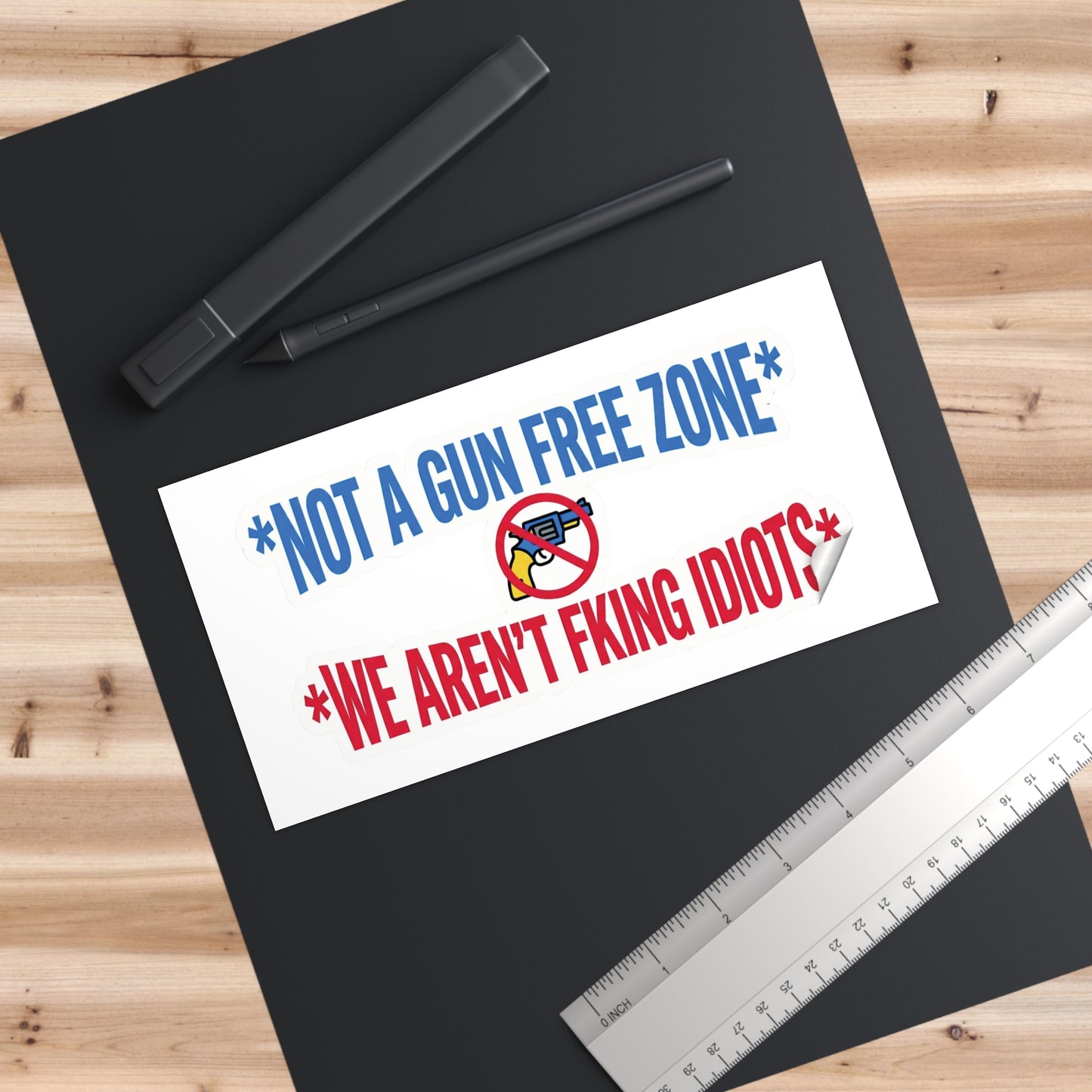 Pro 2nd Amendment Bumper Sticker — Support Gun Rights